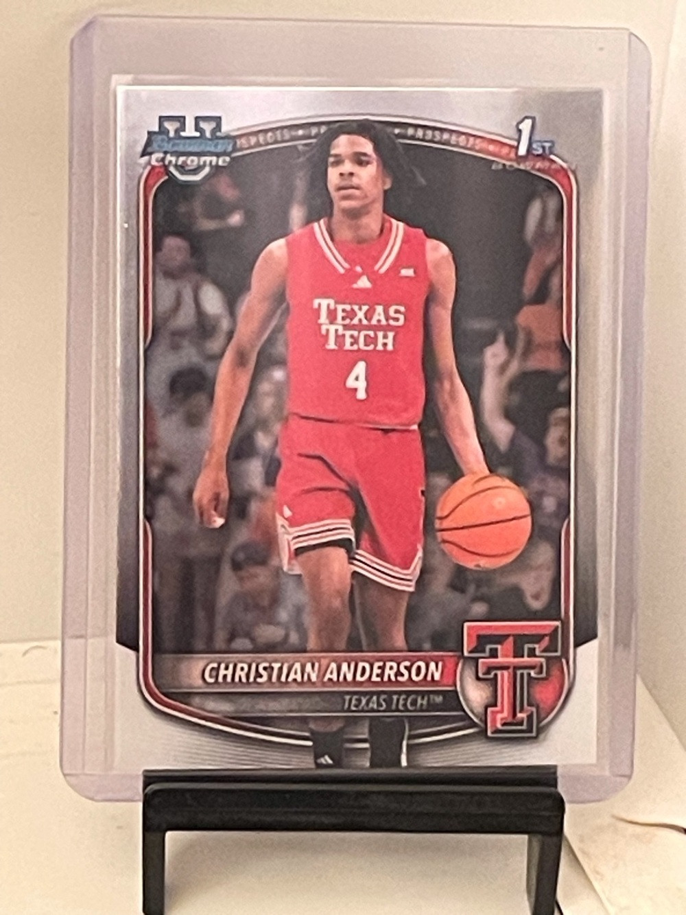 Christian Anderson 2025 Topps Bowman University Chrome-1st Draft Bowman